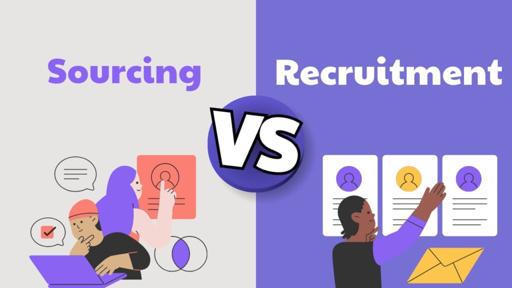 Sourcing vs Recruiting Banner