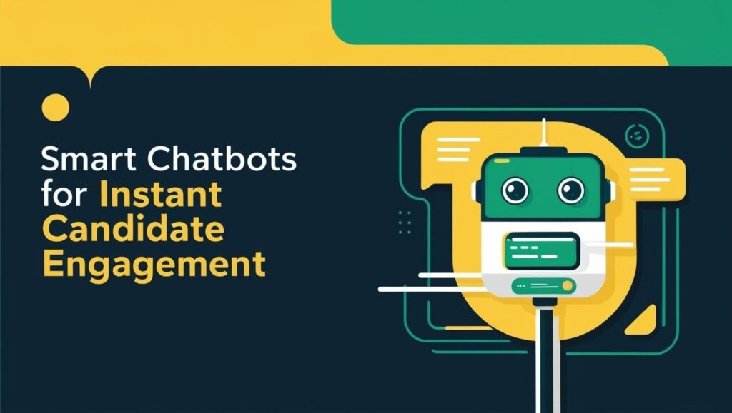 Smart Chatbots for Instant Candidate Engagement