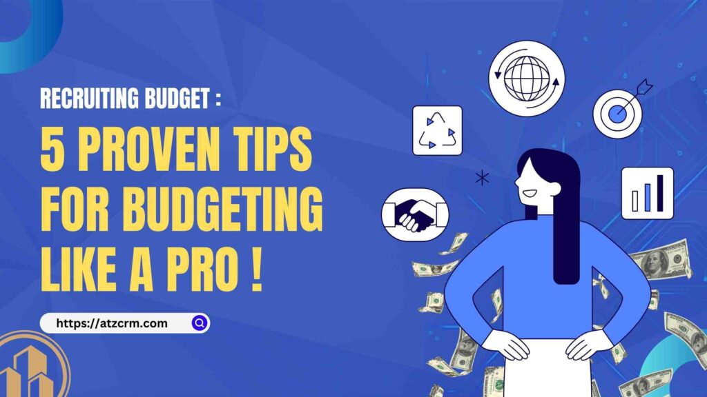 Tips for recruiting budget